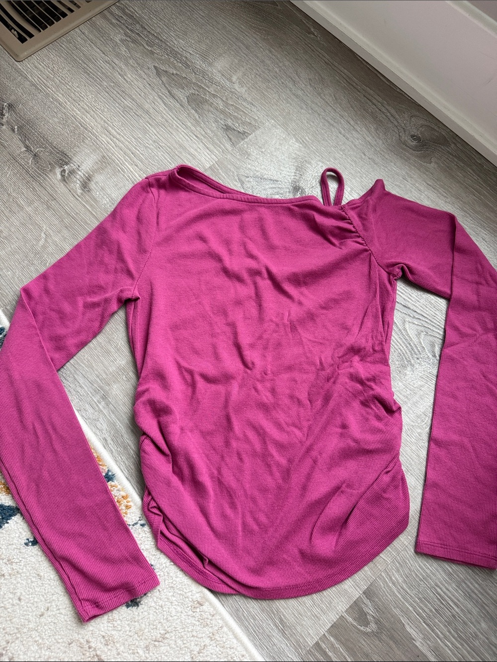 Abercrombie Girls Ribbed Long Sleeve